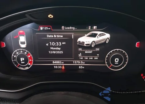 2018 Audi S5 3.0T Premium Plus из США, поврежденный, VIN WAUP4AF53JA002796